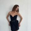 שמלה לינק שחורה 1 Link Dress