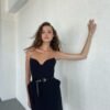 שמלה לינק שחורה 2 Link Dress