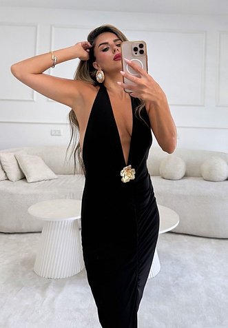 Golden Muse Dress