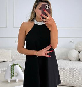 Luna Diamond Mini Dress