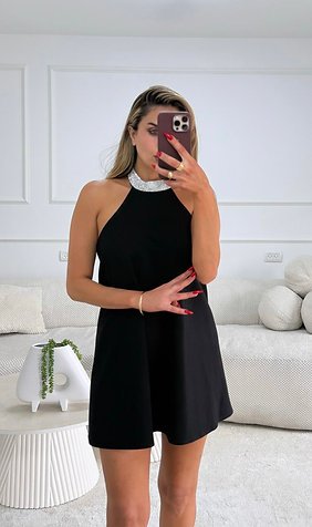 Luna Diamond Mini Dress