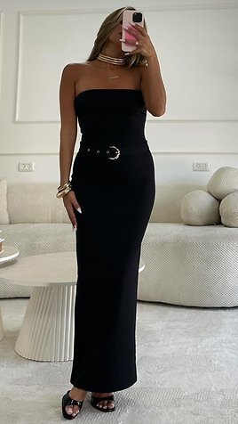 Reign Dress Black