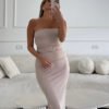 Reign Dress Pearl Cream