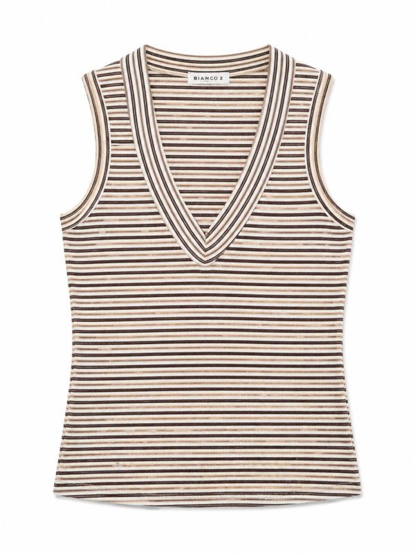 Shir Ribbed Tank