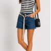 Bianco Denim Shorts