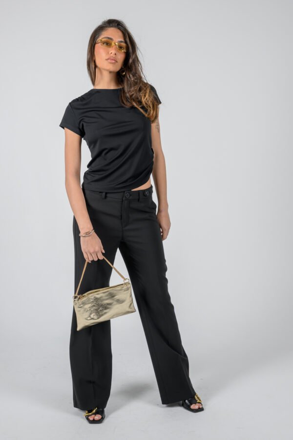Olivia Gold Accent Top
