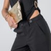 Olivia Gold Accent Top