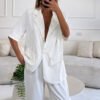 Monaco Suit Set Crystal Detaill