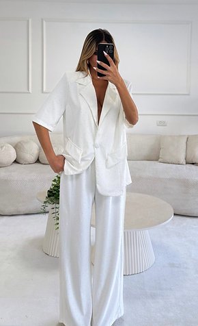 Monaco Suit Set Crystal Detaill