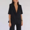Monaco Suit Set Crystal Detaill