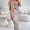 Stella Sequin Maxi Skirt