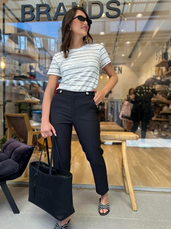 BESSIE Tailored Pants Black