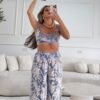 סט קאי כחול Velvet Muse Set