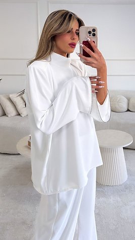 סט קורל לבן Coral White Set