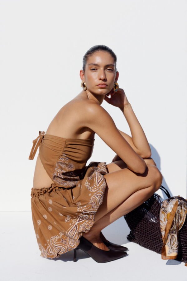 Paisley Brown Baloon Set